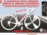 Plakat - Wyścig rowerowy