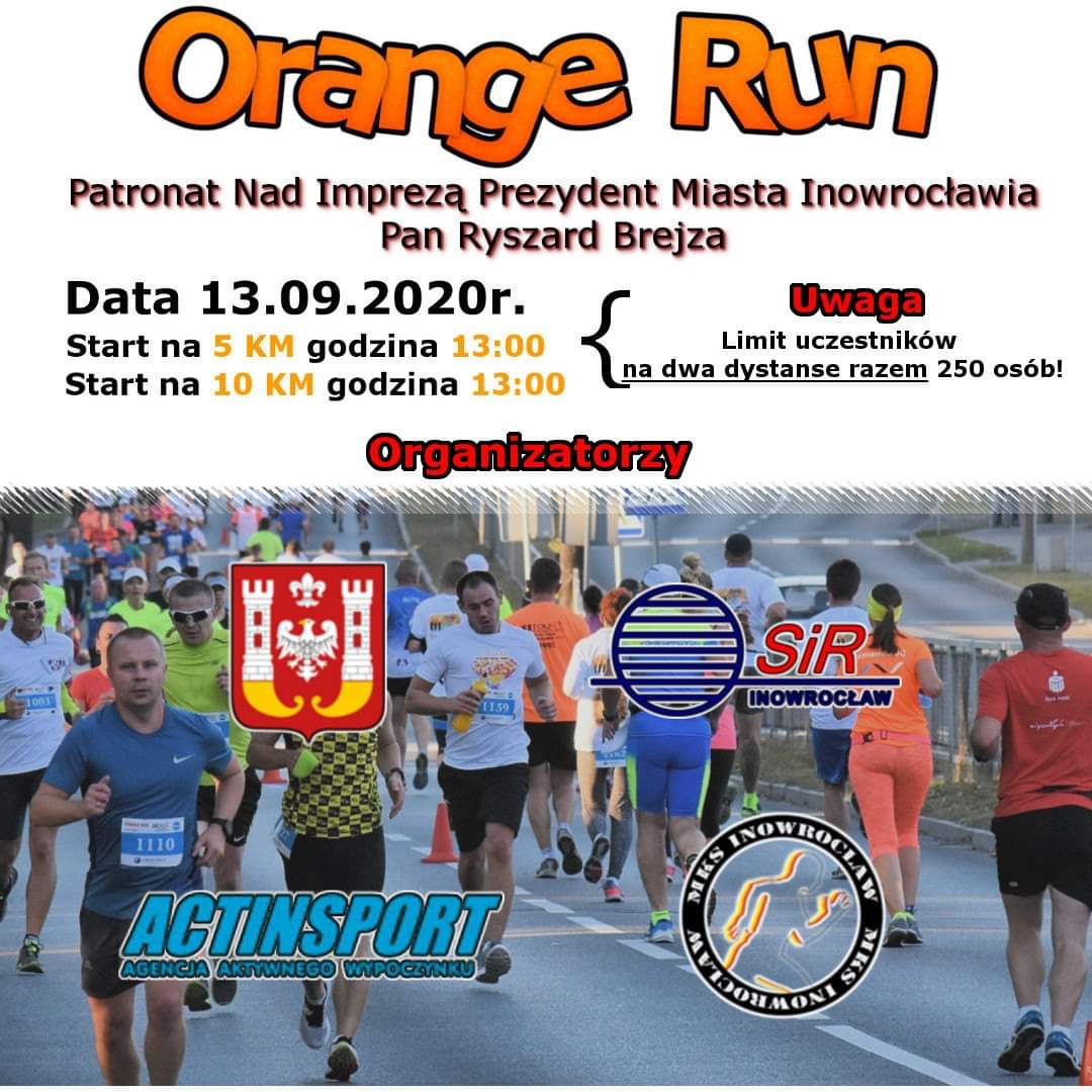 Plakat - Orange Run