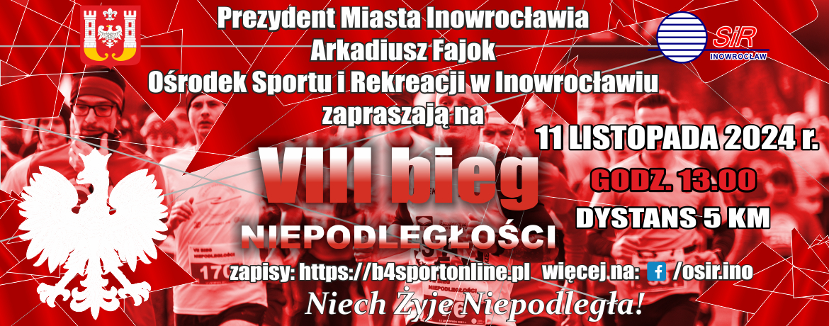 Baner Biegu Nieodległosći