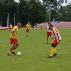 Mecz piłkarski pomiędzy drużynami Inowrocławskich Radnych, Polityków i Urzędników oraz Reprezentacją Mieszkańców Inowrocławia 