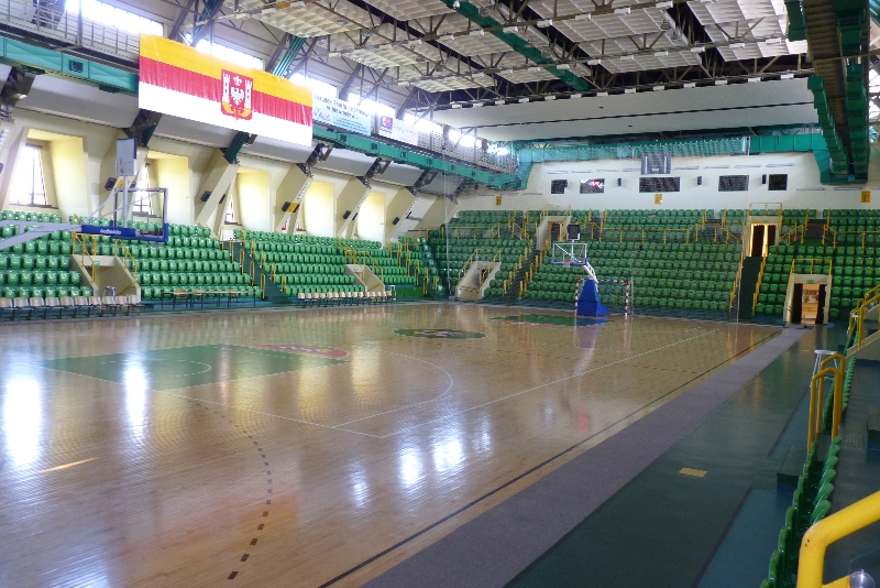 Hala Widowiskowo - Sportowa widok hali głównej