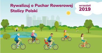 plakat informacyjny Rowerowa Stolica Polski