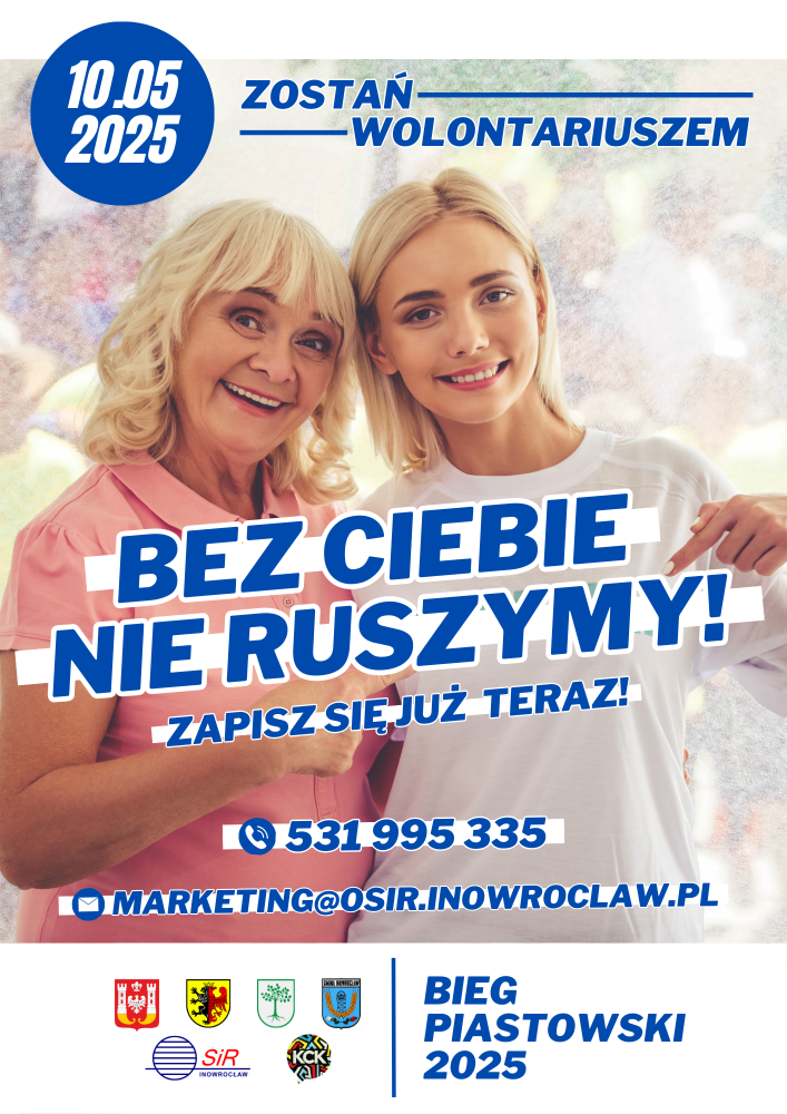 plakata zostań wolontariuszem