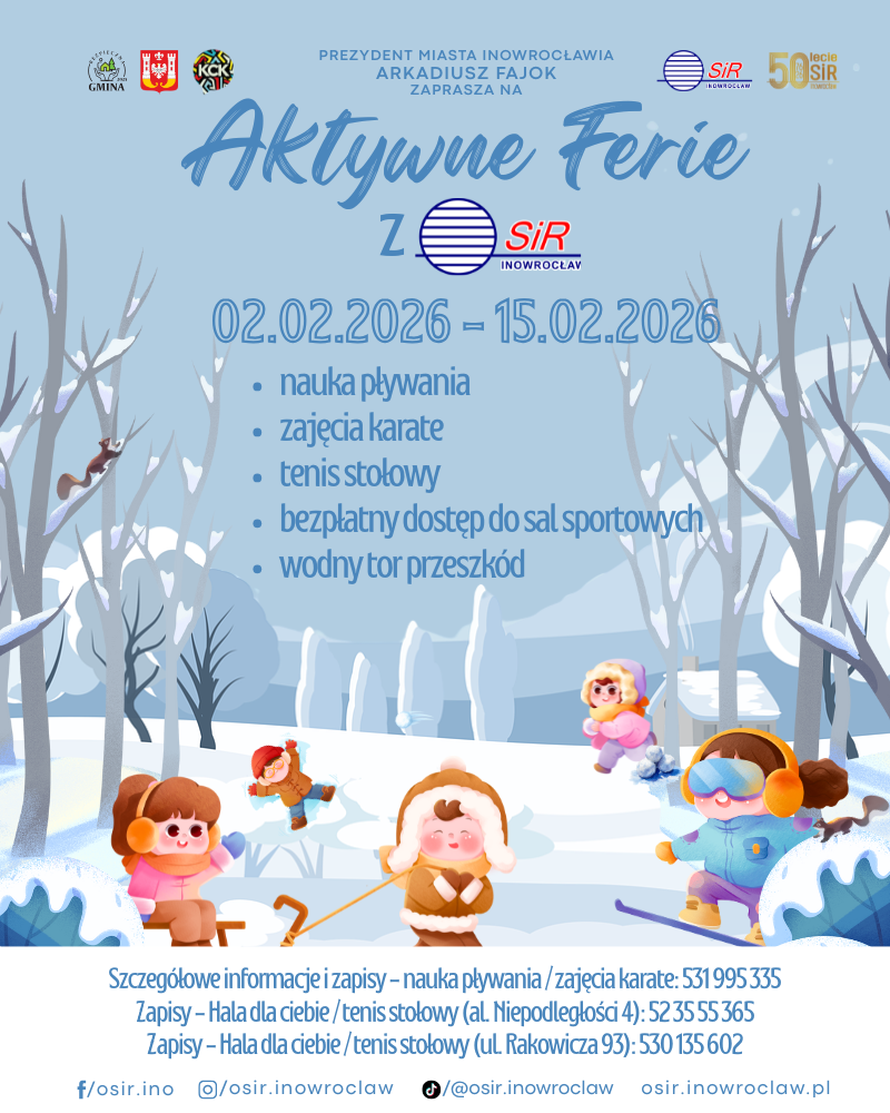 Aktywne Ferie z OSiR 800 x 1000 px